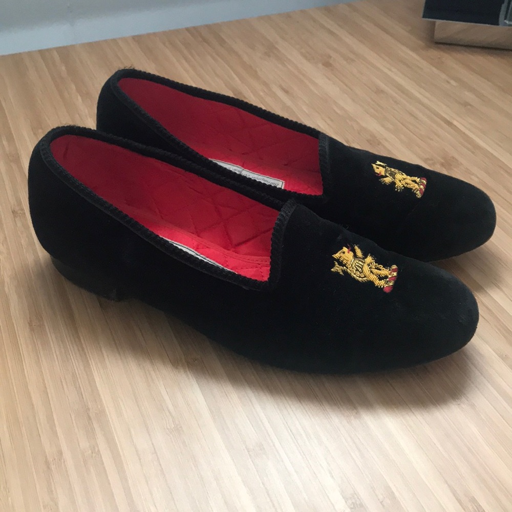 Berk Cashmere Smoking Shoes Slippers Loafers